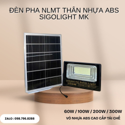 ĐÈN PHA NĂNG LƯỢNG MẶT TRỜI THÂN NHỰA ABS - SINOL MK